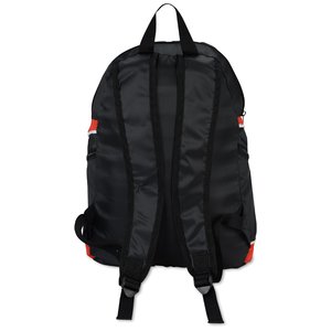Additional Image 2 - a black backpack with straps