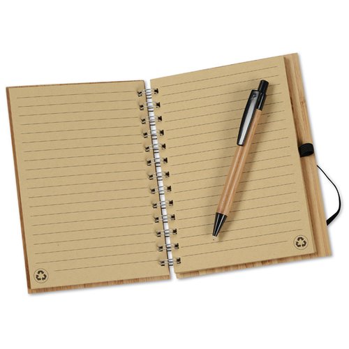 Additional Image 1 - a notebook with a pen on it