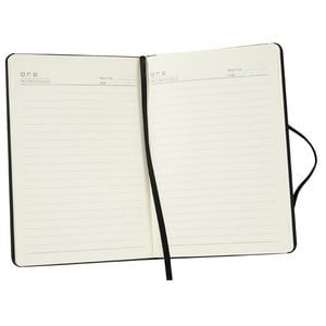 Additional Image 1 - a notebook with a black strap