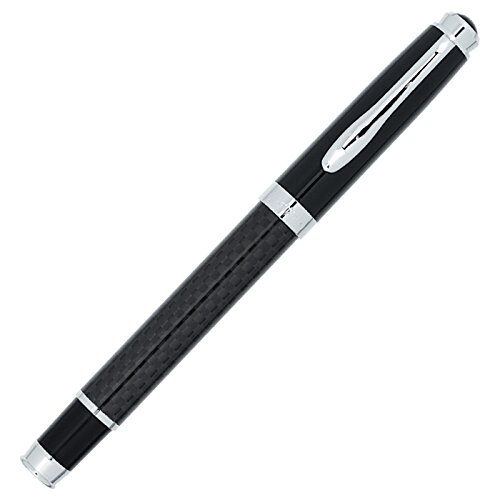 Additional Image 3 - a black and silver pen