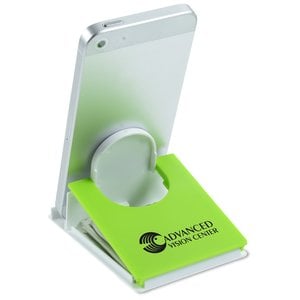 Additional Image 2 - a green and white stand with a white circle on it