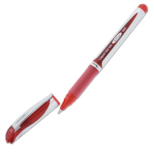 Additional Image 2 - a red pen with a white handle