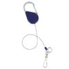 View Image 3 of 4 of Heavy Duty Clip On Retractable Badge Holder - Round