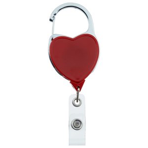 Additional Image 1 - a red heart shaped key chain