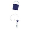 View Image 2 of 4 of Heavy Duty Clip On Retractable Badge Holder - Square - Label