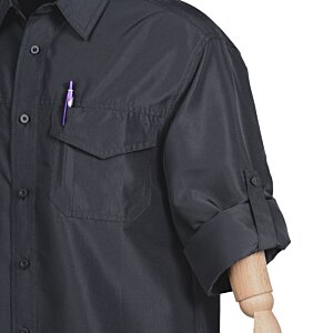 Additional Image 1 - a mannequin wearing a black shirt