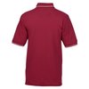 View Image 2 of 3 of Harriton 5.6 oz. Easy Blend Tipped Polo - Men's