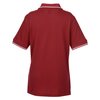 View Image 2 of 3 of Harriton 5.6 oz. Easy Blend Tipped Polo - Ladies'