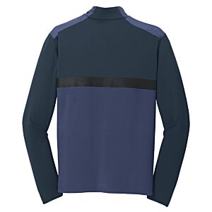 Additional Image 1 - a blue and black long sleeved shirt
