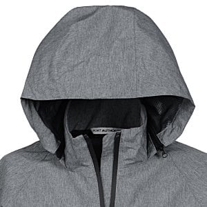 Additional Image 3 - a grey hooded jacket with a white background