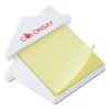 View Image 2 of 5 of House Sticky Pad Note Clip - Closeout