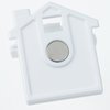 View Image 3 of 5 of House Sticky Pad Note Clip - Closeout