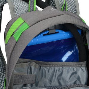 Additional Image 4 - a backpack with a blue container inside