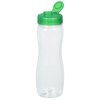 View Image 3 of 3 of Refresh Zenith Water Bottle with Flip Lid - 24 oz. - Clear