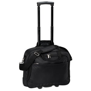 Additional Image 3 - a black suitcase with handle