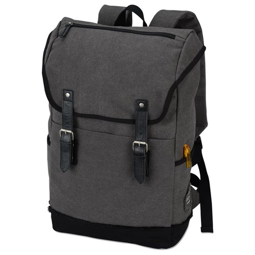 Additional Image 3 - a grey backpack with straps