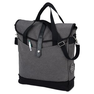 Additional Image 3 - a grey bag with black straps