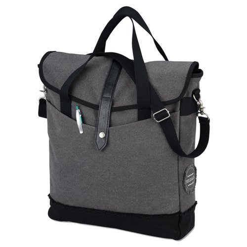 Additional Image 3 - a grey bag with black straps