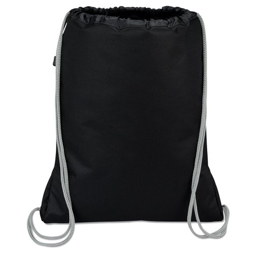 Additional Image 1 - a black bag with silver straps