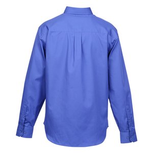 Additional Image 2 - a blue shirt with a long sleeve