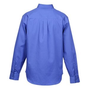 Additional Image 2 - a blue shirt with a long sleeve