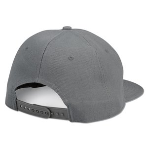 Additional Image 2 - a grey hat with a hole in the back