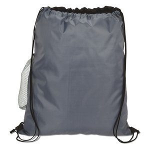 Additional Image 3 - a grey backpack with straps