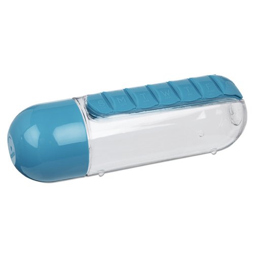 Additional Image 4 - a blue and white pill