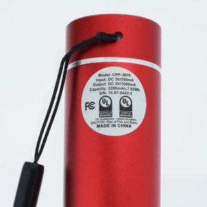 Additional Image 2 - a red cylinder with a black handle