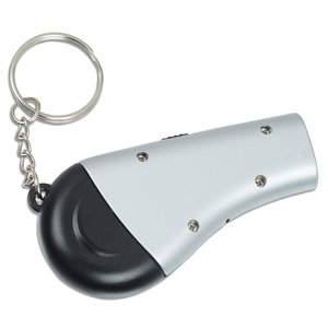 Additional Image 2 - a key chain with a black and white object