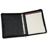 View Image 2 of 3 of Leather Zippered 3 Ring Binder