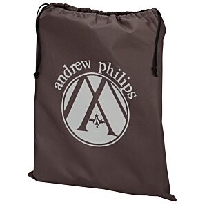 Additional Image 2 - a brown bag with a white logo