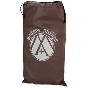 Additional Image 3 - a brown bag with a white logo
