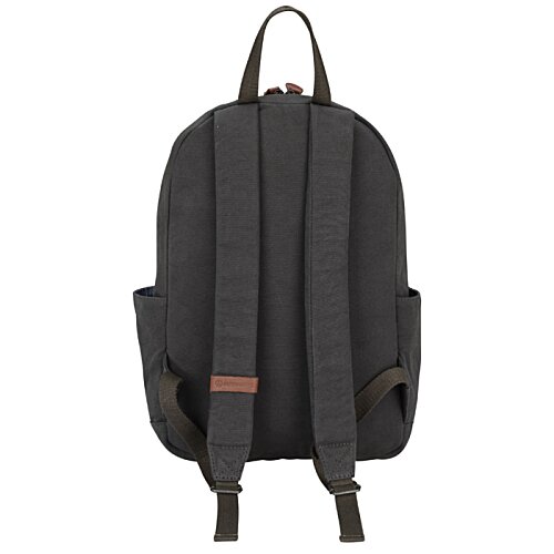 Additional Image 1 - a black backpack with straps