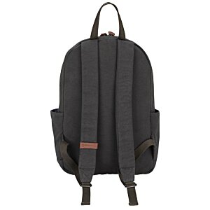 Additional Image 1 - a black backpack with straps