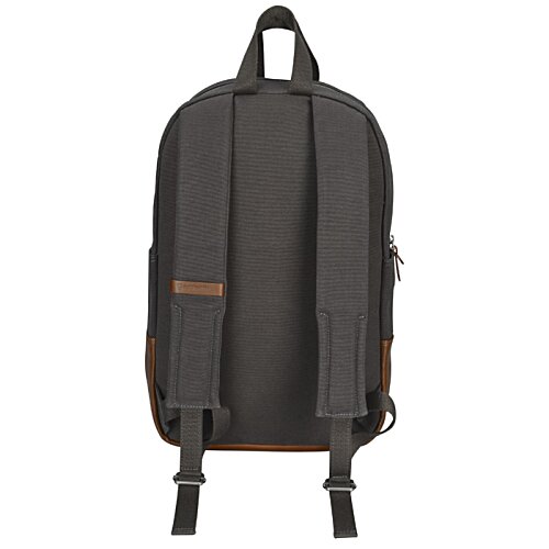 Additional Image 1 - a black backpack with straps