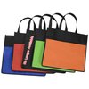 View Image 2 of 3 of Color Pocket Trade Show Tote with Sport Bottle Set