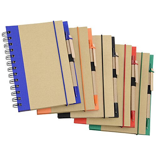 Additional Image 2 - a group of notebooks with different colored covers