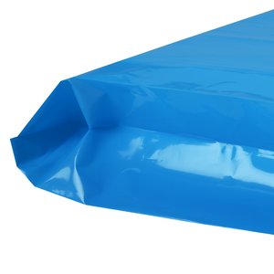Additional Image 3 - a blue plastic bag with a white background