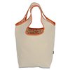 View Image 3 of 3 of Inspirations Reversible Cotton Tote - Watermelon - Emb