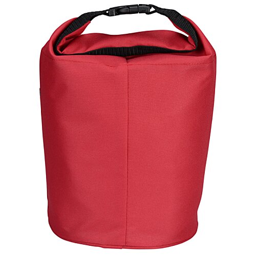 Additional Image 2 - a red bag with black handles