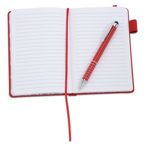 Additional Image 4 - a white notebook with a red pen