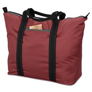 Additional Image 1 - a red bag with black straps