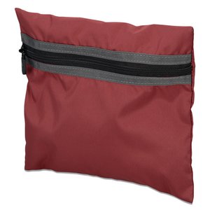 Additional Image 4 - a red bag with a black zipper