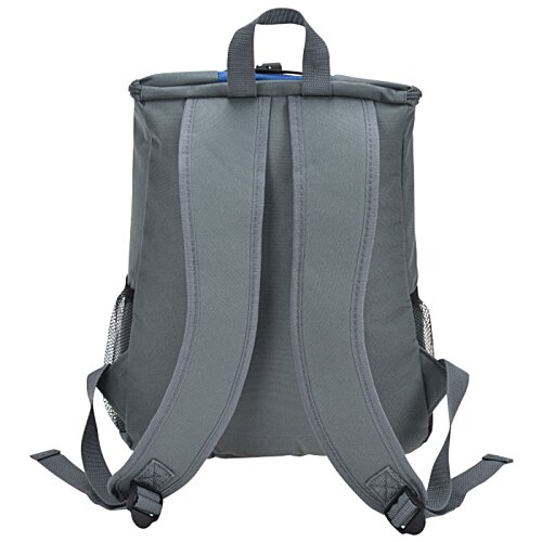 Additional Image 2 - a grey backpack with straps