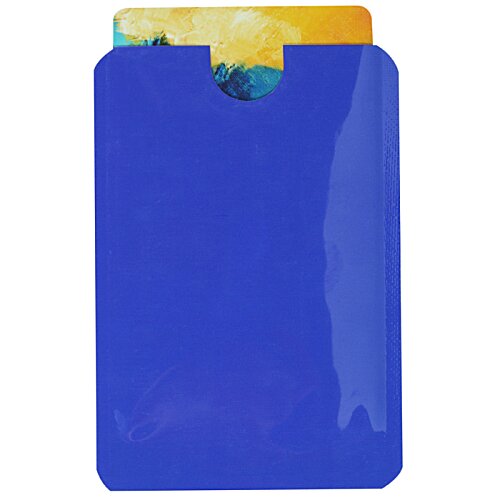 Additional Image 1 - a blue rectangular object with yellow edges