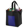 View Image 2 of 3 of Color Pocket Cooler Tote