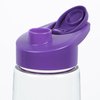 View Image 3 of 3 of Clear Impact Flair Bottle with Flip Carry Lid - 26 oz.