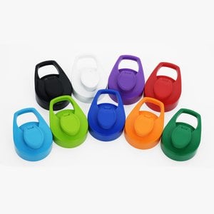Additional Image 1 - a group of colorful kettlebells