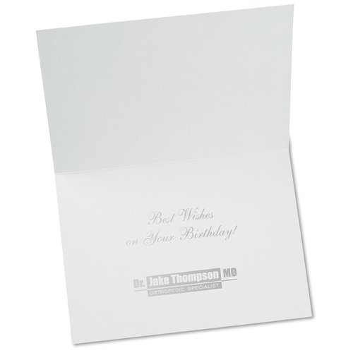 Additional Image 4 - a white card with a logo